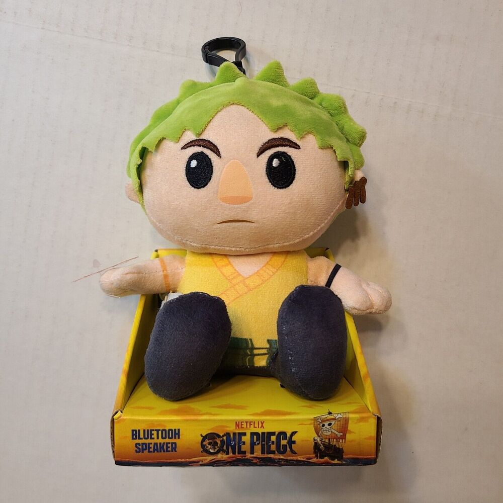 One Piece Zoro Speaker - Bitty Boomers Bluetooth 🔊 Netflix - New With Tags 🆕️